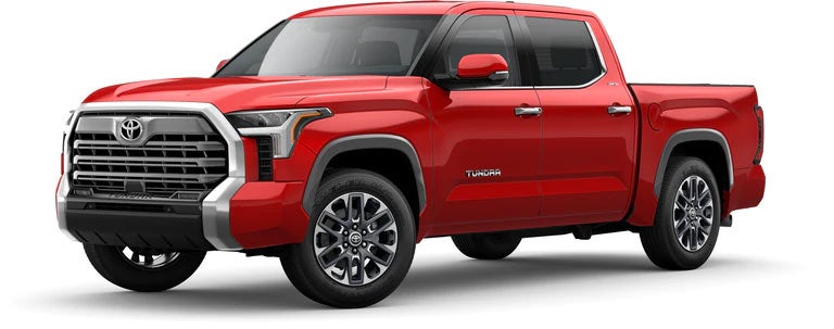 2022 Toyota Tundra Limited in Supersonic Red | Sunny King Toyota in Anniston AL