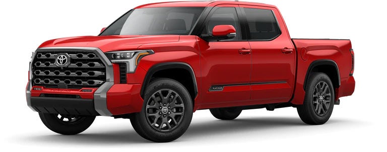 2022 Toyota Tundra in Platinum Supersonic Red | Sunny King Toyota in Anniston AL