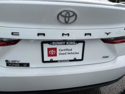 2025 Toyota Camry SE