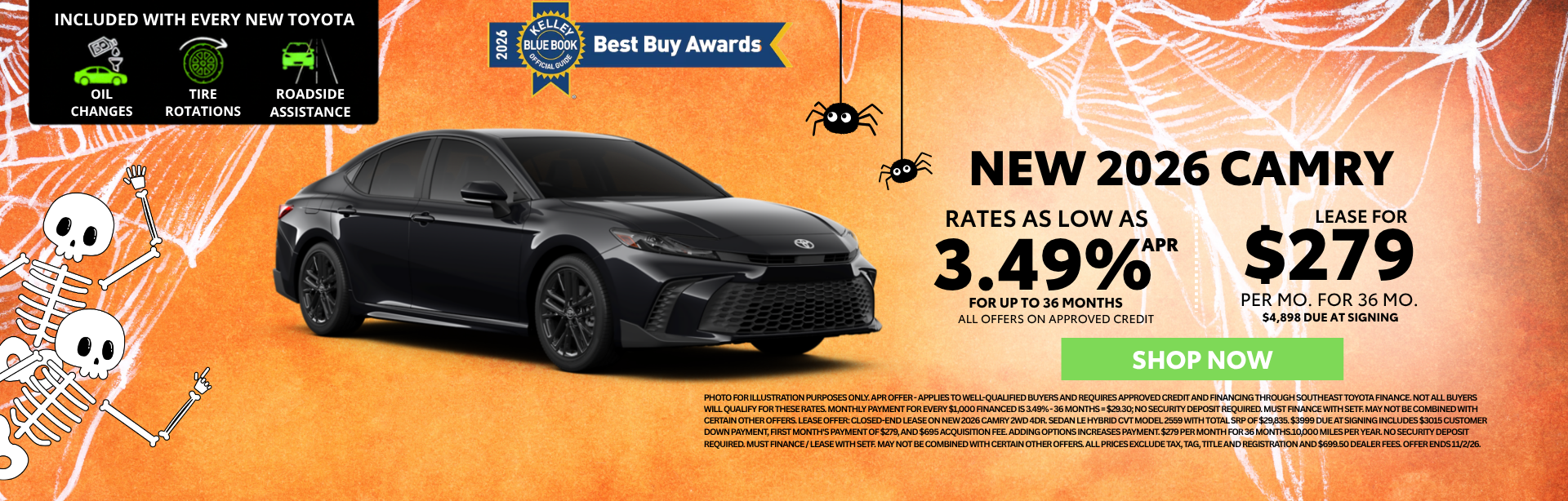 2026 Camry Offer