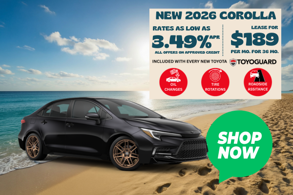 2026 Corolla Offer