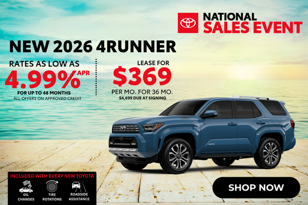 2026 4Runner Offer