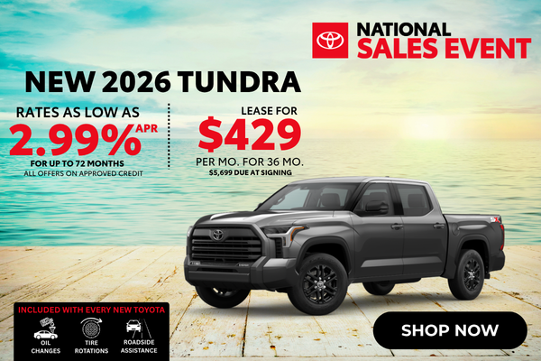 2026 Tundra Offer