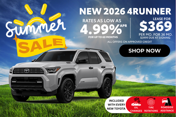 2026 4Runner Offer