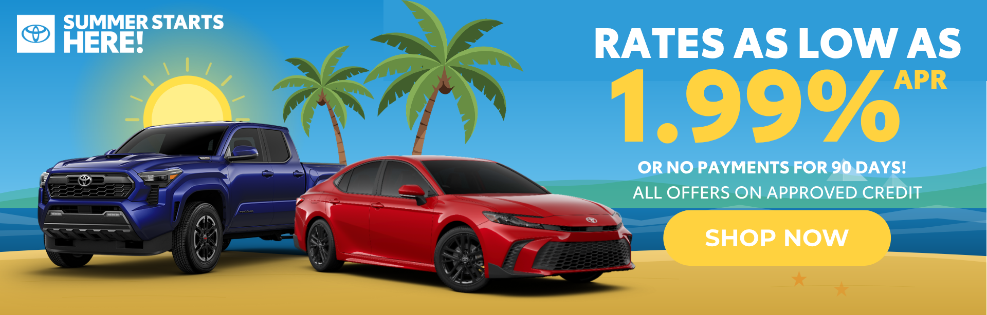 Rates as low as 1.99%