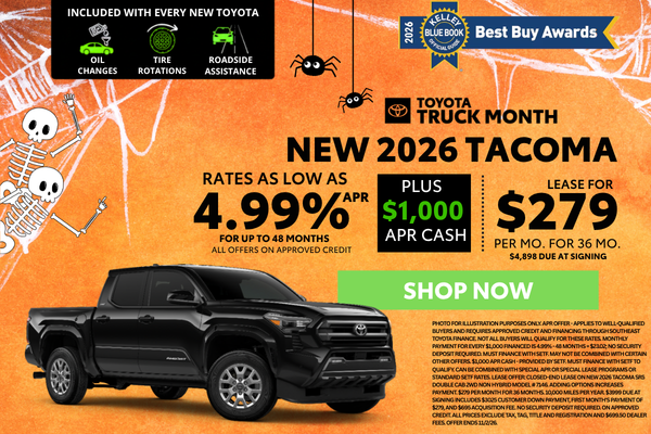 2026 Tacoma Offer