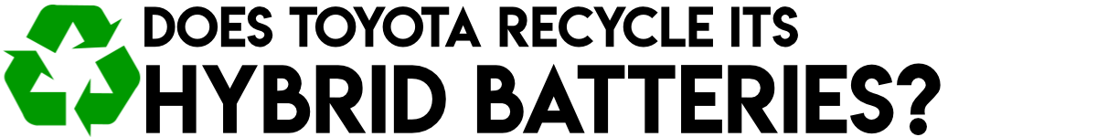 hybrid battery recycling