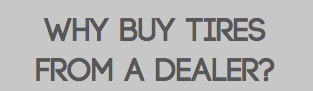 Sunny King Toyota Anniston AL Why buy tires from a dealer?